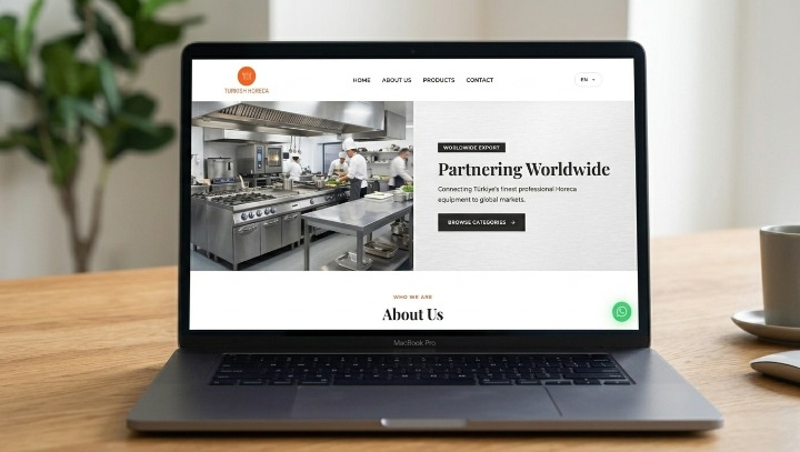 Turkish Horeca — Kurumsal Web Sitesi